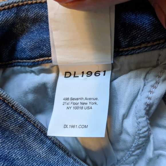 DL 1961 Florence Venice High Rise Ankle Skinny Jeans size 29 - Picture 11 of 12